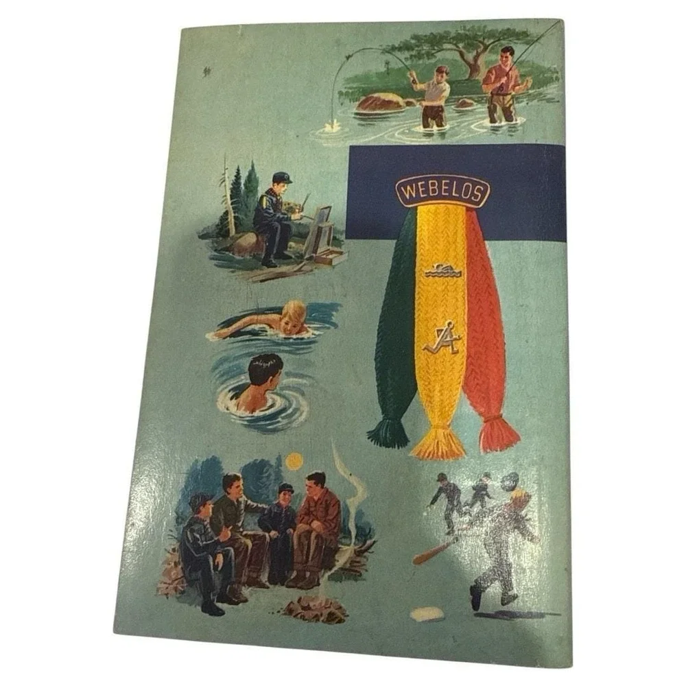 Webelos Boy‎ Scouts of America Scout Book 1967 Vintage